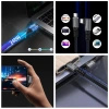 Kabel kątowy Wozinsky WPS1-UY41S USB-C USB4 40Gb/s 240W 1,5m 4K - czarny