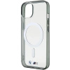 Etui BMW Silver Ring MagSafe do iPhone 15 - przezroczyste