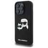 KARL LAGERFELD ETUI DO IPHONE 16 PRO MAX 6.9 HARDCASE SILICONE DOUBLE HEADS