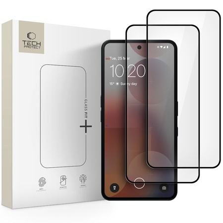 TECH-PROTECT SZKŁO HARTOWANE GLASS FIT+ DO NOTHING PHONE 3A 3A PRO