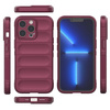 Magic Shield Case etui do iPhone 13 Pro Max elastyczny pancerny pokrowiec burgundowy
