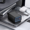 MCDODO ŁADOWARKA SIECIOWA ZASILACZ KOSTKA 3X USB-C PD USB 100W CZARNA