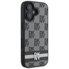 DKNY ETUI HARDCASE DO IPHONE 16 6.1 WZÓR CHECKERED STRIPES WYSOKIEJ JAKOŚCI