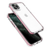 Spring Armor żelowy elastyczny pancerny pokrowiec z kolorową ramką do iPhone 12 mini różowy