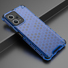 Honeycomb etui do Xiaomi Redmi Note 12 5G / Poco X5 5G pancerny hybrydowy pokrowiec niebieskie