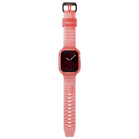 Skinarma pasek+etui Saido 2in1 Apple     Watch 45/44mm czerwony/red