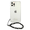 Guess GUHCP12LKPSBK iPhone 12 Pro Max 6,7"  Transparent hardcase Black Pearl