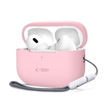 TECH-PROTECT SILICONE ETUI DO AIRPODS PRO 1 2 ELASTYCZNE I TRWAŁE Z OCHRONĄ