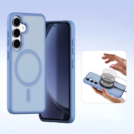 DUX DUCIS POKROWIEC SKÓRZANY DO SAMSUNG GALAXY S25+ Z ODŁĄCZANYM PORTFELEM