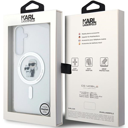KARL LAGERFELD ETUI DO SAMSUNG S24 S921 HARDCASE IML Z DO MAGSAFE