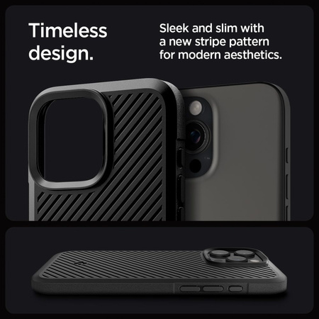 SPIGEN CORE ARMOR DO IPHONE 16 PRO MAX ETUI OCHRONA Z MATOWYM WYKOŃCZENIEM