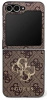 Etui Guess Big 4G Logo Classic Logo na Samsung Galaxy Z Flip 7 - brązowe