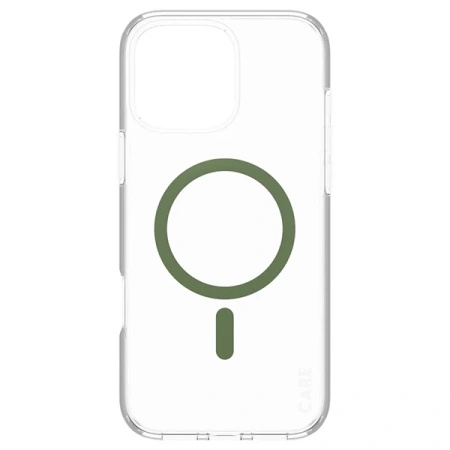 Etui CARE by PanzerGlass Flagship Case z MagSafe na iPhone 16 Pro Max - zielone
