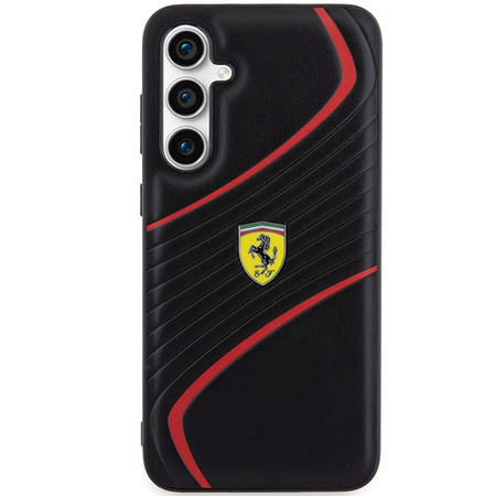 FERRARI ETUI HARDCASE DO SAMSUNG GALAXY S23 FE S711 TWIST METAL LOGO