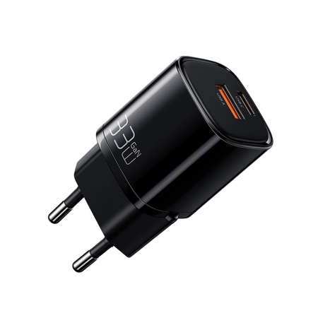 MCDODO SZYBKA ŁADOWARKA SIECIOWA DO TELEFONU ZASILACZ 2X USB USB-C 33W GAN