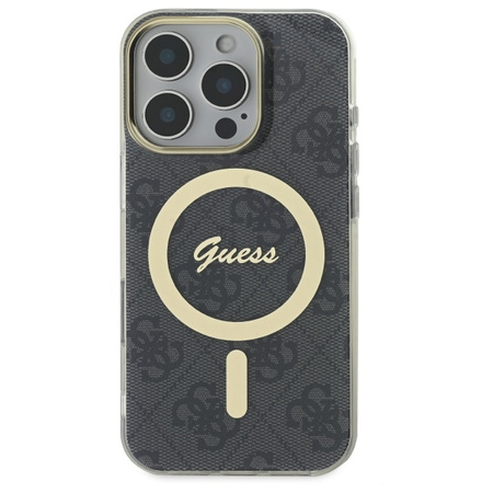 GUESS ETUI HARDCASE IML 4G DO IPHONE 16 PRO 6.3 DO MAGSAFE Z CHRONIĄCĄ