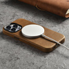 iCarer Oil Wax Premium Leather Case skórzane etui iPhone 14 Pro magnetyczne z MagSafe brązowy (WMI14220702-TN)