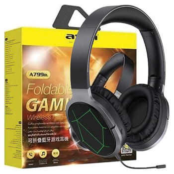 AWEI SŁUCHAWKI A799BL GAMINGOWE NAUSZNE DO PC PS4 Z MIKROFONEM BLUETOOTH