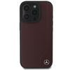 MERCEDES HARDCASE DO IPHONE 16 PRO 6.3 MB WOOD IMITATION LEATHER DO MAGSAFE