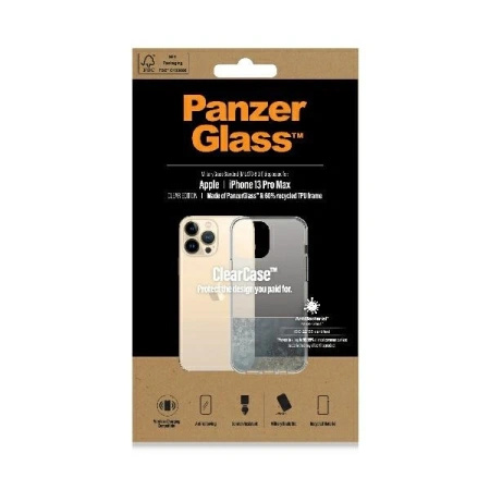 PANZERGLASS ETUI CLEARCASE DO IPHONE 13 PRO MAX MILITARY GRADE OCHRONA