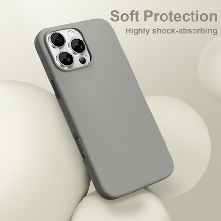 TECH-PROTECT SILICONE DO IPHONE 16 PRO MAX DO MAGSAFE OCHRONA Z SILIKONU