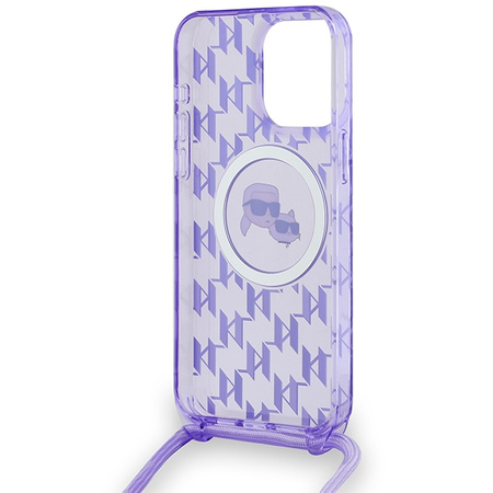 KARL LAGERFELD KLHMP15LHCKCKLCU CASE DO IPHONE 15 PRO Z MAGNETYCZNĄ FUNKCJĄ