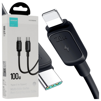 JOYROOM KABEL USB-C DO LIGHTNING 1.2M 20W DO IPHONE 11 12 13 14 MULTI-COLOR