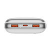 Powerbank Baseus Bipow Pro 20000mAh 22.5W biały z kablem USB Typu A - USB Typu C 3A 0.3m (PPBD040302)