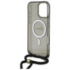 GUESS ETUI HARDCASE CROSSBODY CORD SCRIPT DO MAGSAFE DO IPHONE 16 PRO 6.3