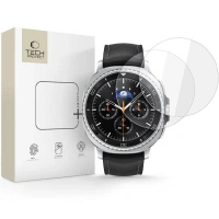 TECH-PROTECT SZKŁO HARTOWANE GLASS FIT+ 2-PACK DO SAMSUNG GALAXY WATCH 8