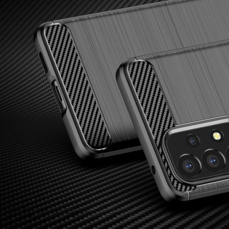 HURTEL CARBON CASE ELASTYCZNE ETUI DO SAMSUNG GALAXY A53 5G Z OCHRONĄ