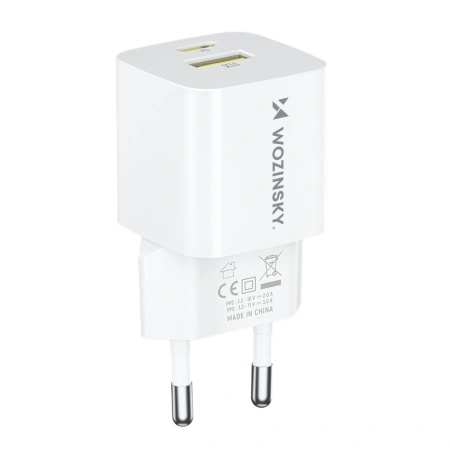 WOZINSKY ŁADOWARKA SIECIOWA USB-A USB-C DO TELEFONÓW 33W SZYBKIE ŁADOWANIE