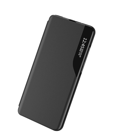 Eco Leather View Case elegancki futerał etui z klapką i funkcją podstawki Samsung Galaxy S22+ (S22 Plus) niebieski
