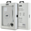 KARL LAGERFELD CASE HARDCASE DO IPHONE 14 13 15 6,1 TRANSPARENT IML
