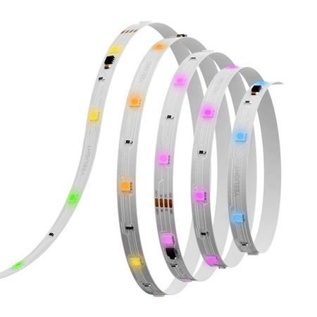 YEELIGHT PASEK LED RGBIC 12M DO OŚWIETLENIA MEBLI I PÓŁEK WIELOKOLOROWE LED