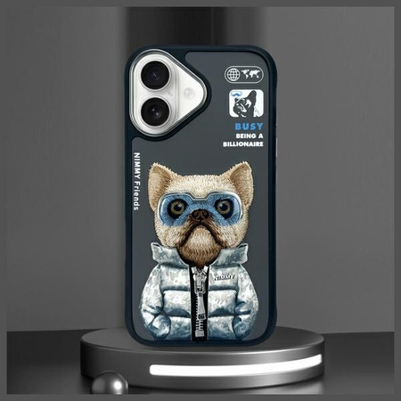 NIMMY ETUI DO IPHONE 16 6.1 POKROWIEC Z DESIGNEM DOG OCHRONNY COOL&CUTE 2.0