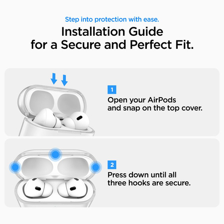 SPIGEN LIQUID CRYSTAL APPLE AIRPODS PRO 3 CRYSTAL CLEAR
