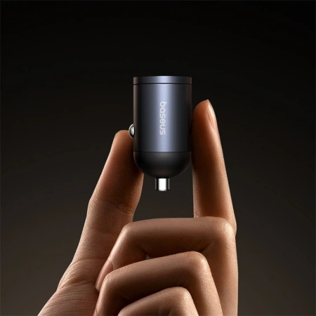 Ładowarka samochodowa Baseus Tiny Star 30W USB-A USB-C - czarna
