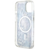 Etui Guess GUHMP14SHLEOPWB na iPhone 14 - niebieskie Leopard MagSafe