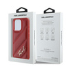 KARL LAGERFELD ETUI HARDCASE DO IPHONE 15 PRO 6,1 DIAGONAL QUILTED SCRIPT