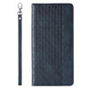 Magnet Strap Case etui do iPhone 13 pokrowiec portfel + mini smycz zawieszka niebieski