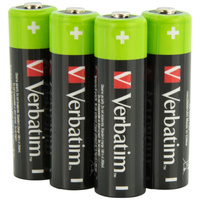 VERBATIM AKUMULATOR NIMH AA 2500MAH PREMIUM HR6 4SZT DO SYSTEMÓW ALARMOWYCH