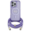GUESS ETUI HARDCASE CROSSBODY CORD SCRIPT DO MAGSAFE DO IPHONE 16 PRO 6.3
