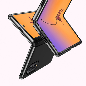 HURTEL ETUI POKROWIEC Z METALICZNĄ RAMKĄ DO SAMSUNG GALAXY Z FOLD 4 NOWOŚĆ
