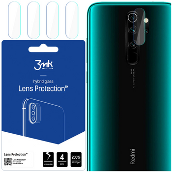 3MK LENS PROTECTION DO XIAOMI REDMI NOTE 8 PRO SZKŁO HIBRYDOWE OCHRONA