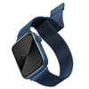 UNIQ pasek Dante Apple Watch Series 4/5/6/7/8/SE/SE2 42/44/45mm Stainless Steel niebieski/cobalt blue