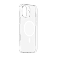 BASEUS ETUI DO IPHONE 16 MAGNETYCZNE Z PRZEZROCZYSTĄ OKŁADKĄ TOUCHBUTTON