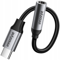 INNOSTYLE ADAPTER USB-C MINI JACK 3,5 PRZEJŚCIÓWKA KABEL AUX DO SAMSUNG DAC