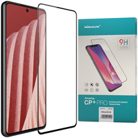 Nillkin CP+PRO ultracienkie szkło hartowane na cały ekran z ramką 0,2 mm 9H Samsung Galaxy A73 czarny