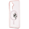 Etui Karl Lagerfeld IML Peekaboo         Choupette MagSafe do Samsung Galaxy S26 różowy
